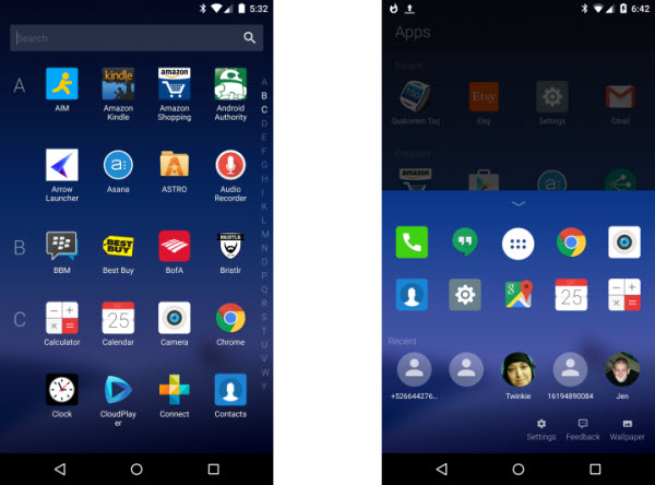 Microsoft Arrow launcher