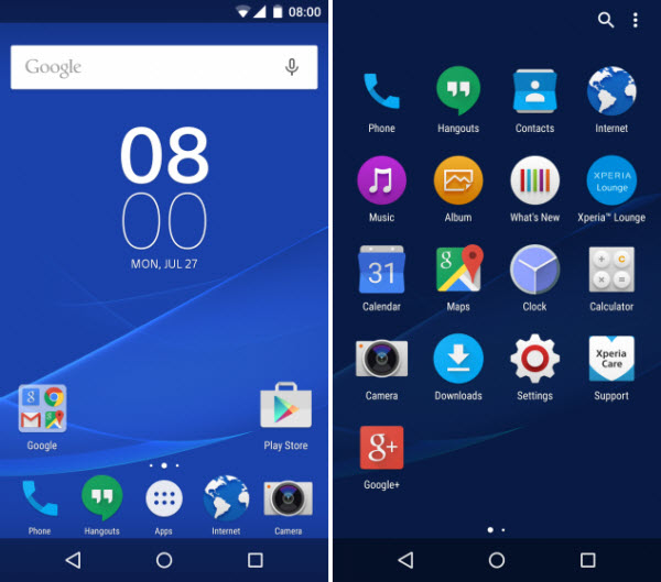 Sony testira novo korisničko sučelje za svoje Xperie (2)
