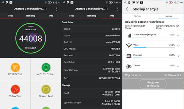 Lenovo P70 recenzija