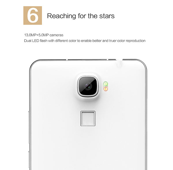 Oukitel U8 4G fingerprint