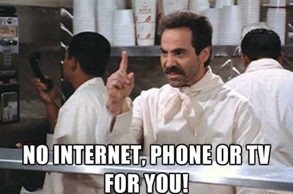 Srušilo se sve! Nema interneta, telefona ni telke! Ajme!