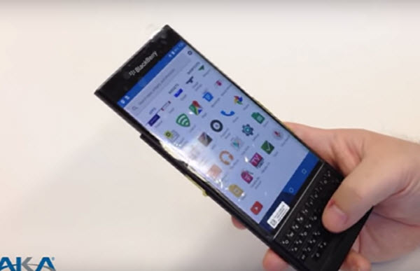 blackberry venice na videu