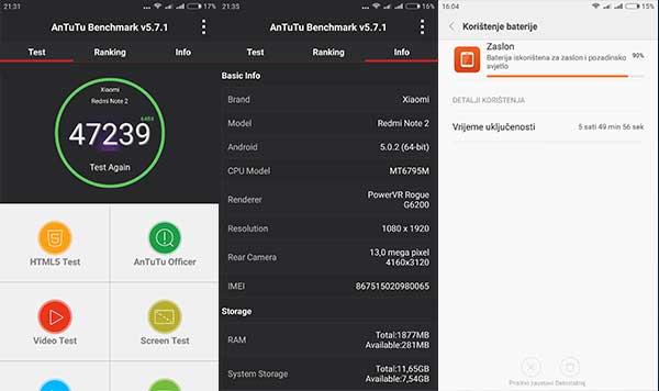 XIAOMI REDMI NOTE 2 RECENZIJA