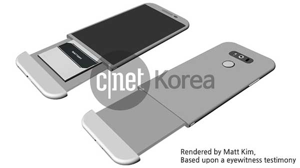 LG G5 render ladica za bateriju
