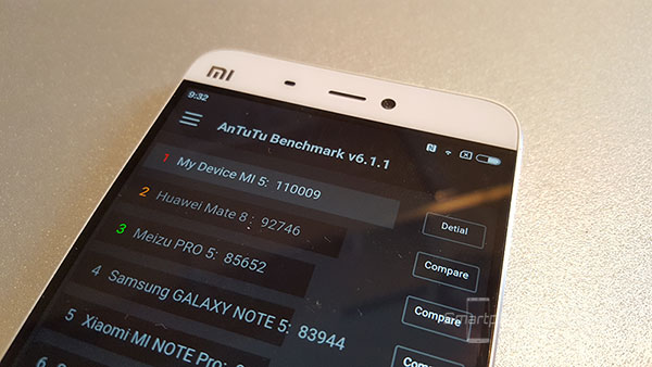 xiaomi mi 5 antutu
