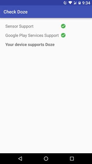 check-for-doze-support