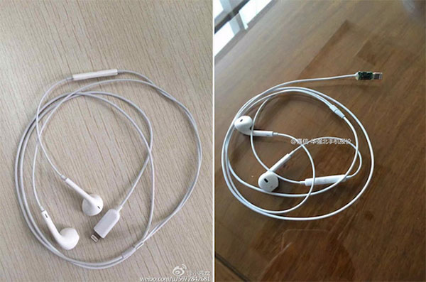 Apple lightning slušalice