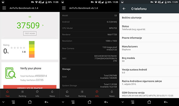 elephone s3 recenzija screen1
