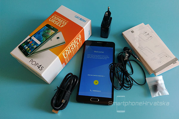 Alcatel Pop 4s unboxing i prvi dojmovi