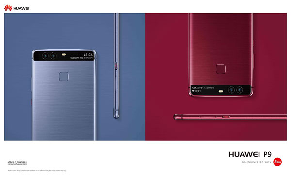 Huawei P9 nove boje