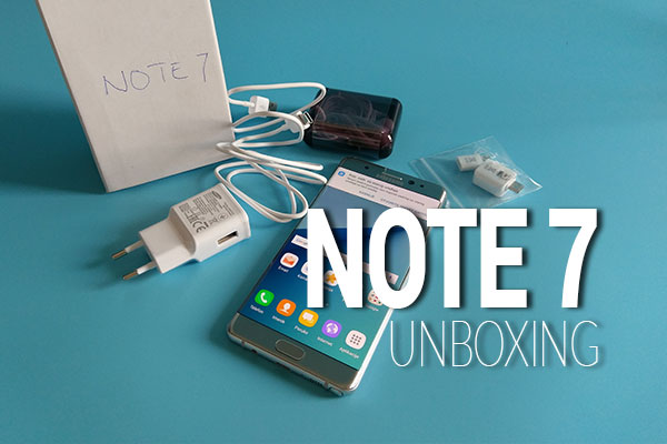 NOTE 7 UNBOXING I PRVI DOJMOVI