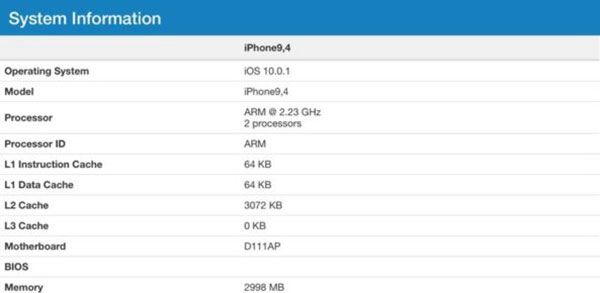 Geekbench potvrdio 3 GB RAM-a za iPhone 7 Plus