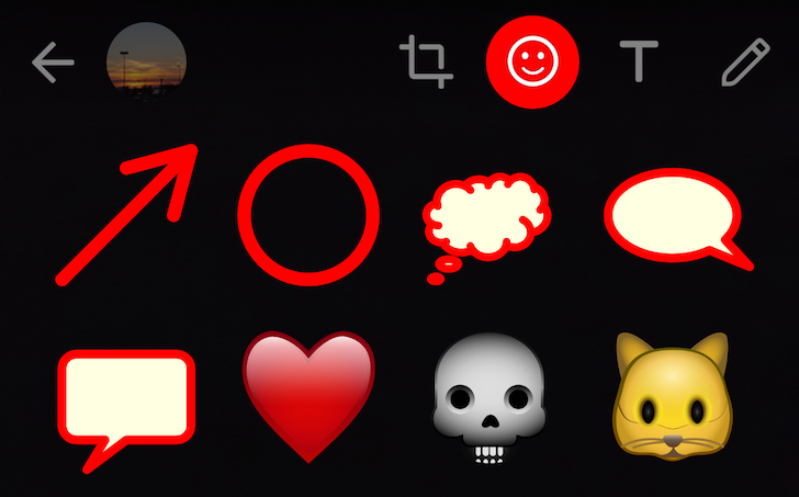 Whatsapp veći emotikoni