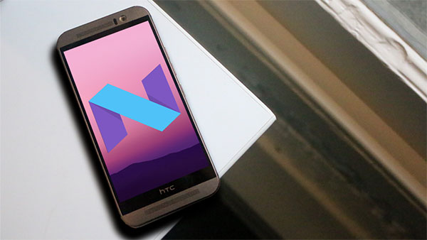 HTC One M9 Nougat