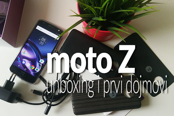 Moto Z unboxing