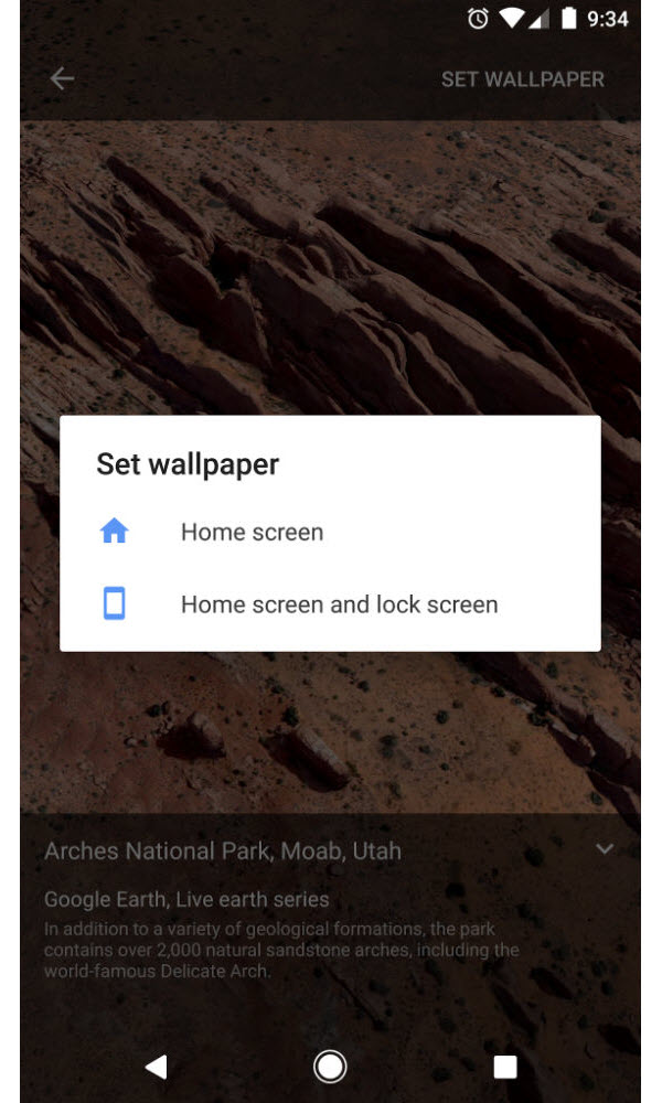 Nougat 7.1.2 Live wallpapers