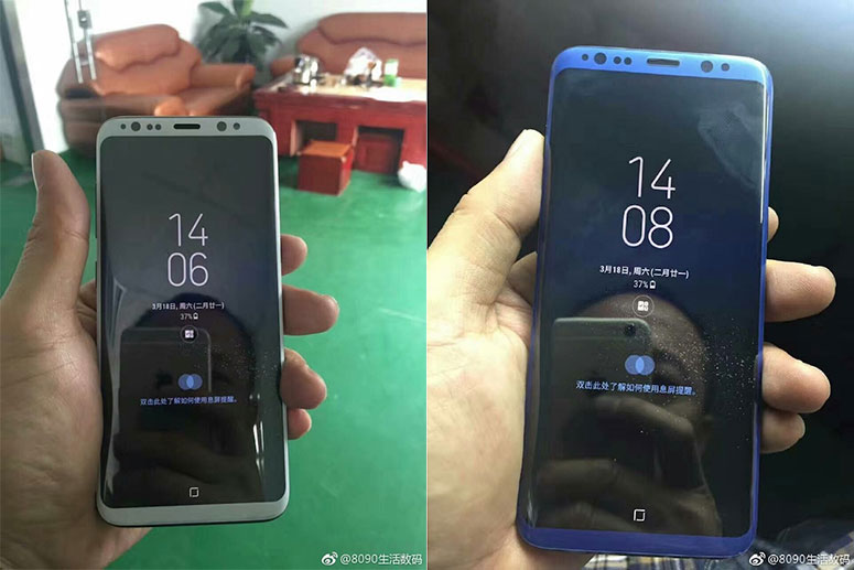 Galaxy S8 boje