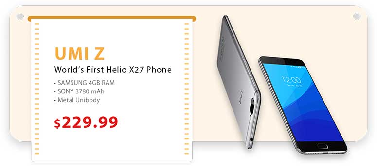 Akcija na Umi smartphone u Gearbestu, UMI Plus E sa 6 GB RAM-a samo $229