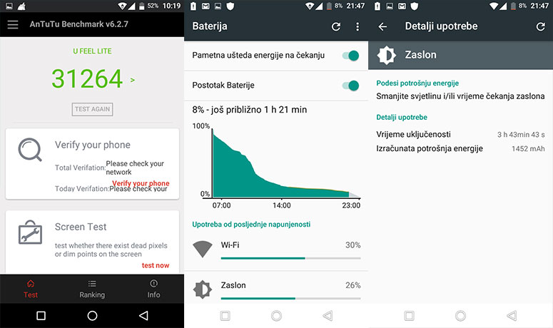 Wiko U Feel Lite recenzija