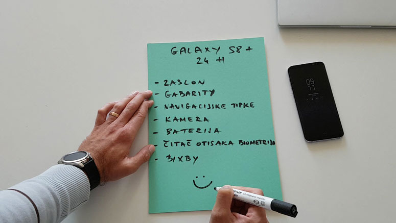 Galaxy S8 plus prvih 24 sata