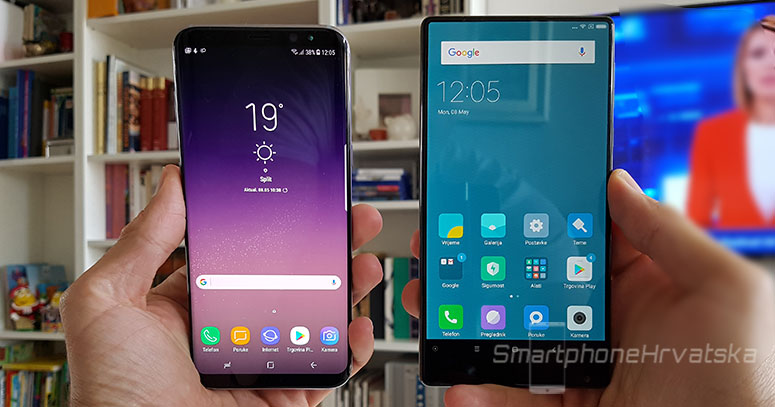 GALAXY S8+ ILI XIAOMI MI MIX USPOREDNI TEST