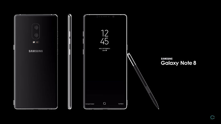 Galaxy Note 8 bi trebao izgledati baš ovako