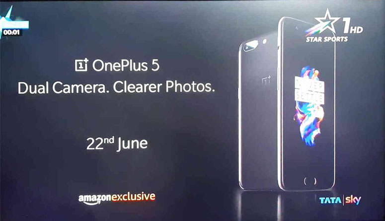 OnePlus 5 prikazan u TV reklami uoči službenog predstavljanja