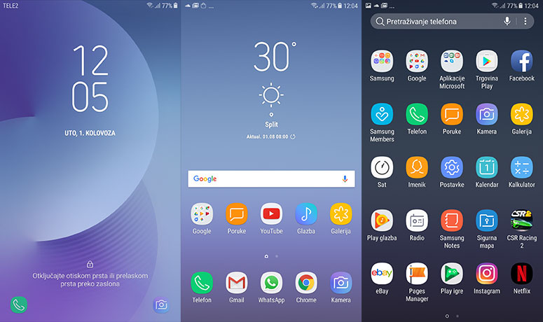 SAMSUNG GALAXY J7 recenzija