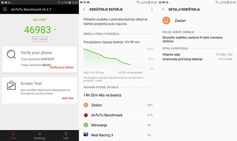 SAMSUNG GALAXY J7 recenzija