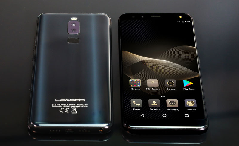LEAGOO S8 s 18:9 ekranom na videu i fotkama uživo