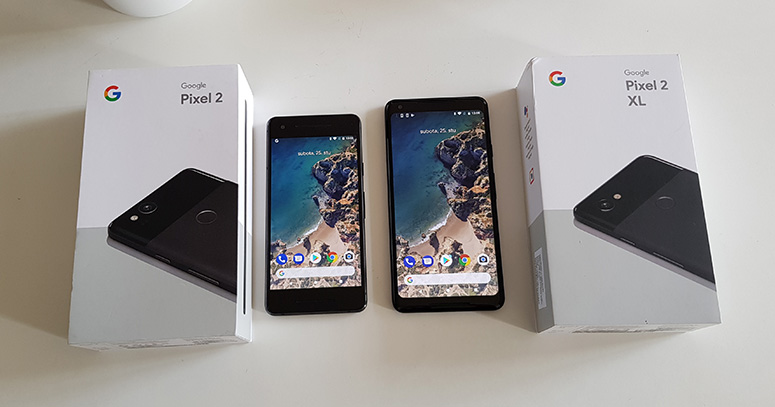 Veliki dvostruki Unboxing: Google Pixel 2 i Pixel 2 XL