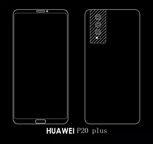Huawei P20, P20 Plus i P20 Pro navodno s trostrukim kameramaHuawei P20, P20 Plus i P20 Pro navodno s trostrukim kamerama