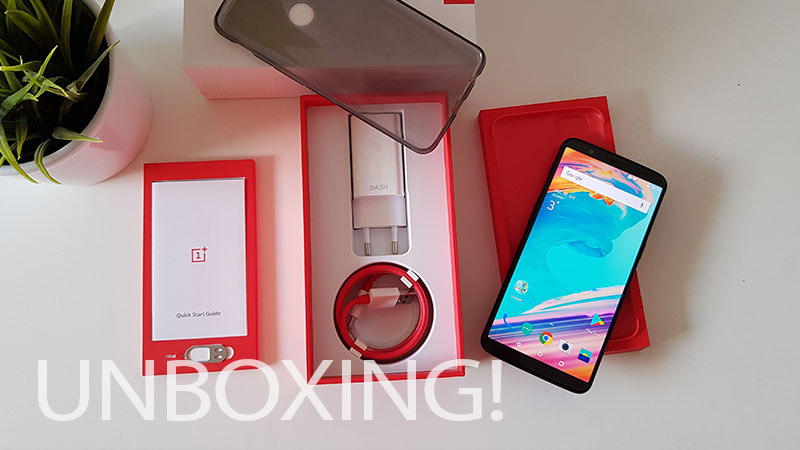 OnePlus 5T unboxing
