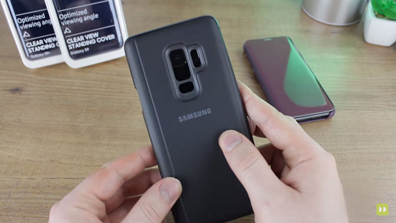 Originalne Clear View maske za Galaxy S9 i S9+ na videu