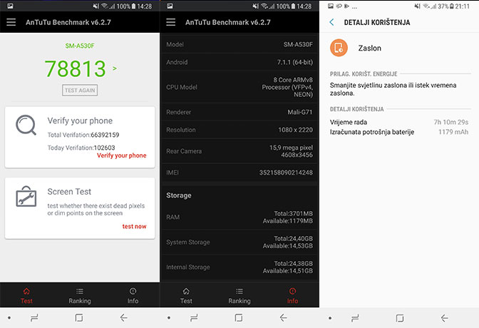 galaxy a8 2018 recenzija