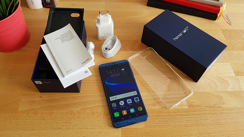 Honor view 10 unboxing test