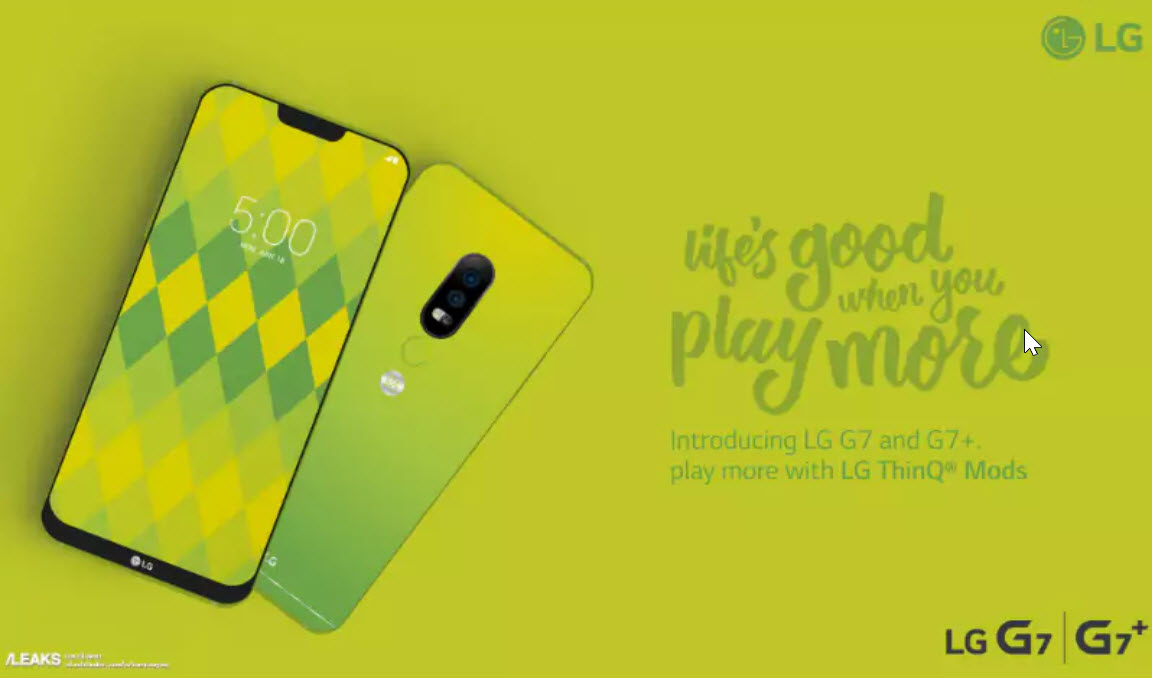 Kad bi barem LG G7 izgledao baš ovako!