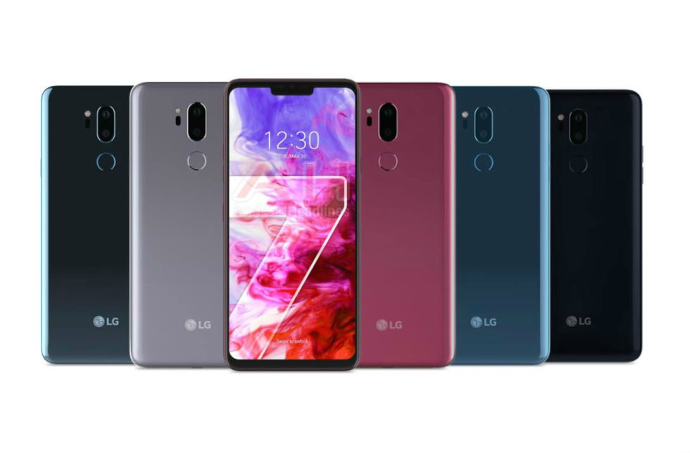 LG G7 ThinQ na renderima u svim bojama - zub je spreman
