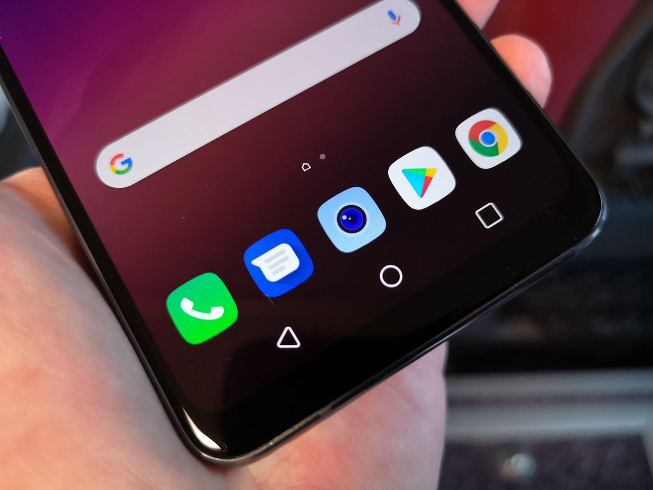 LG G7 ThinQ Super Bright Display