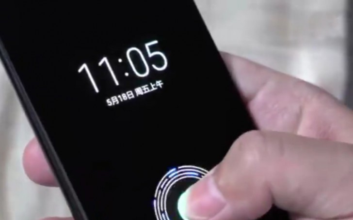 Xiaomi Mi 8 čitač otisaka pod zaslonom