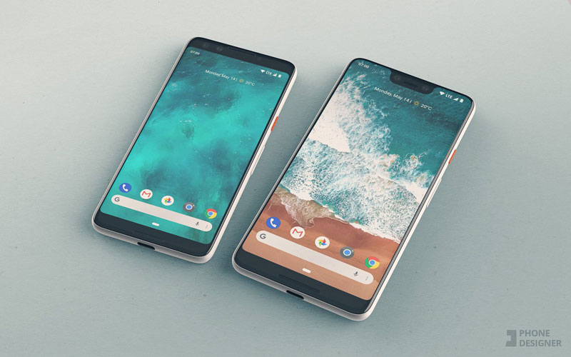Pixel 3 i Pixel 3 XL bi mogli izgledati upravo ovako