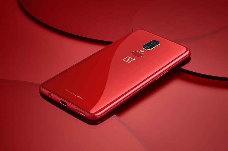 OnePlus 6 crveni