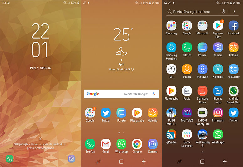 galaxz j6 recenyija
