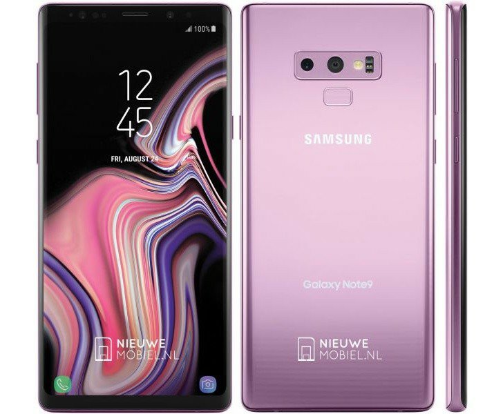 galaxy note9 ljubičasti