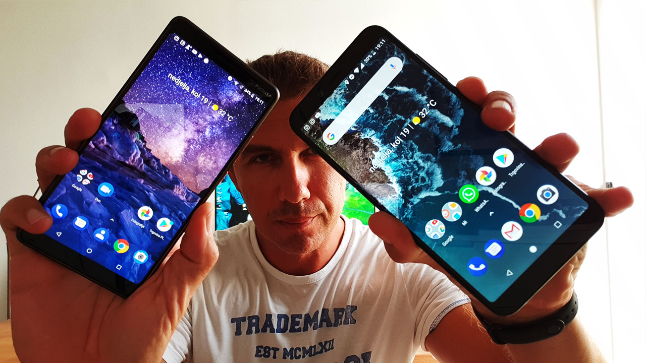 NOKIA 7 PLUS VS MI A2