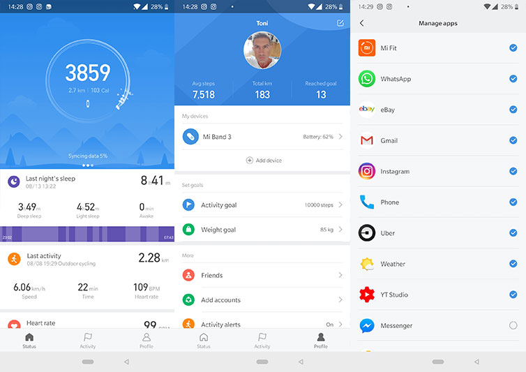 Mi band 3 recenzija