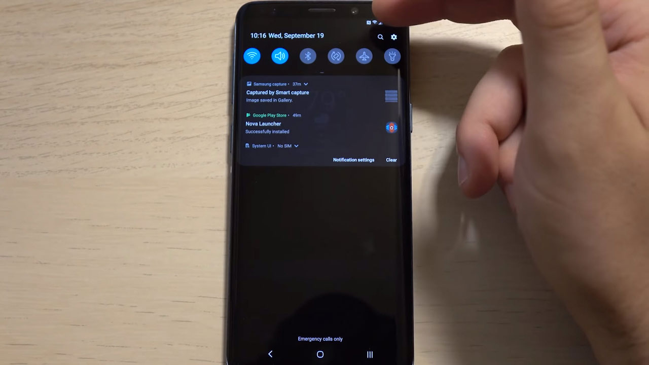 Galaxy S9+ Android Pie + Samsung Experience 10.0