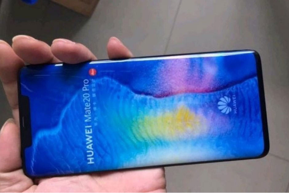 Huawei Mate 20 Pro će imati vrlo tanke okvire i zakrivljen zaslon