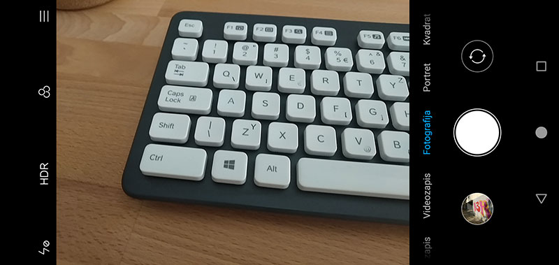 xiaomi mi a2 lite recenzija Kamera
