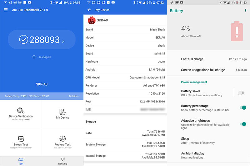 Black Shark Recenzija